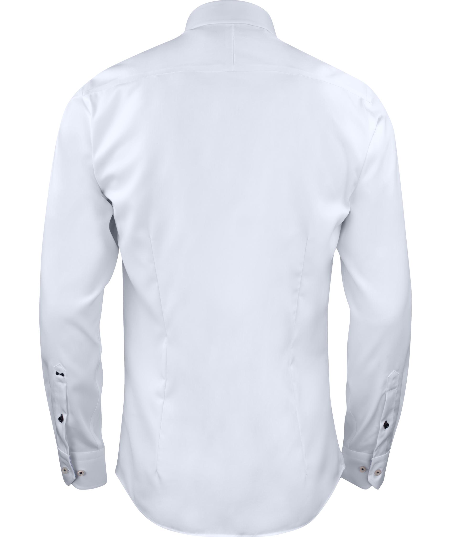 J. Harvest & Frost Twill Red Bow 122 regular fit shirt, White, large image number 1