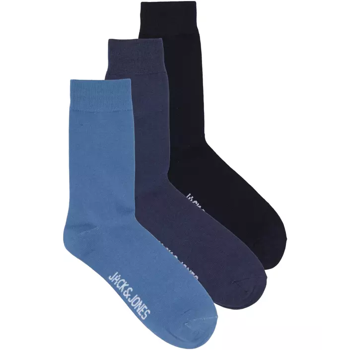 Jack & Jones JACCOL 3-pack socks, Navy Blazer, Navy Blazer, large image number 0