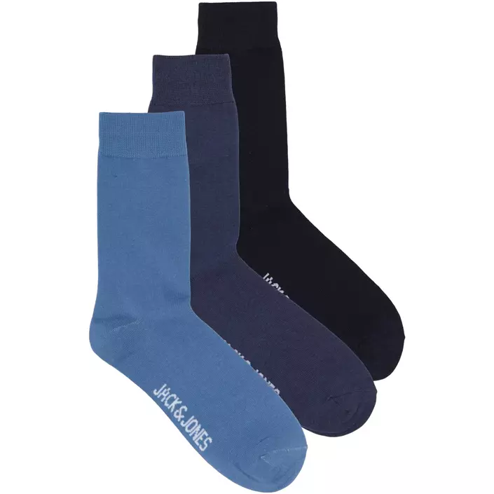 Jack & Jones JACCOL 3-pack socks, Navy Blazer, Navy Blazer, large image number 0