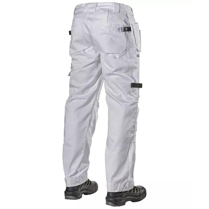 L.Brador craftsman trousers 103B, White, large image number 1