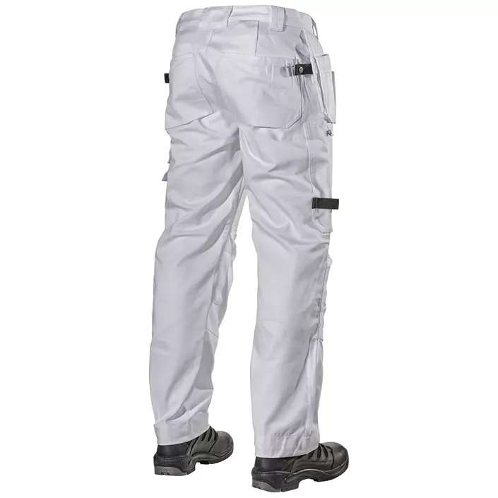 L.Brador craftsman trousers 103B, White, large image number 1