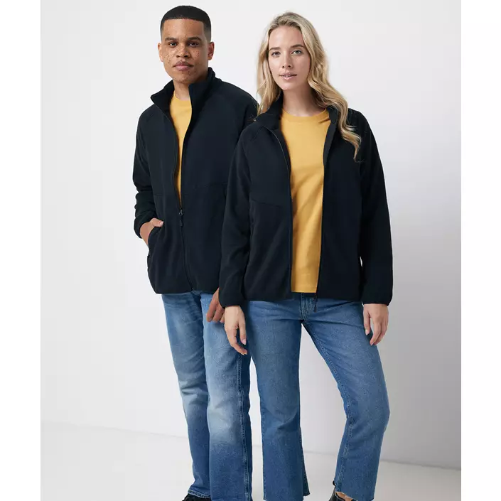 Iqoniq Talung Fleecepullover, Schwarz, large image number 1