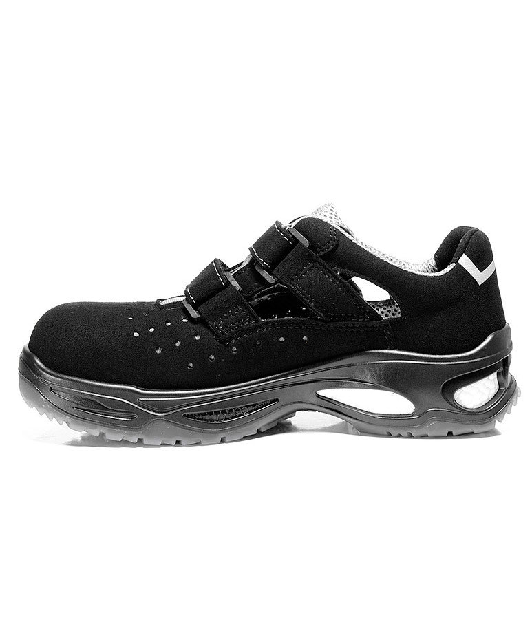 Elten Ethan Easy safety sandals S1, Black, large image number 3