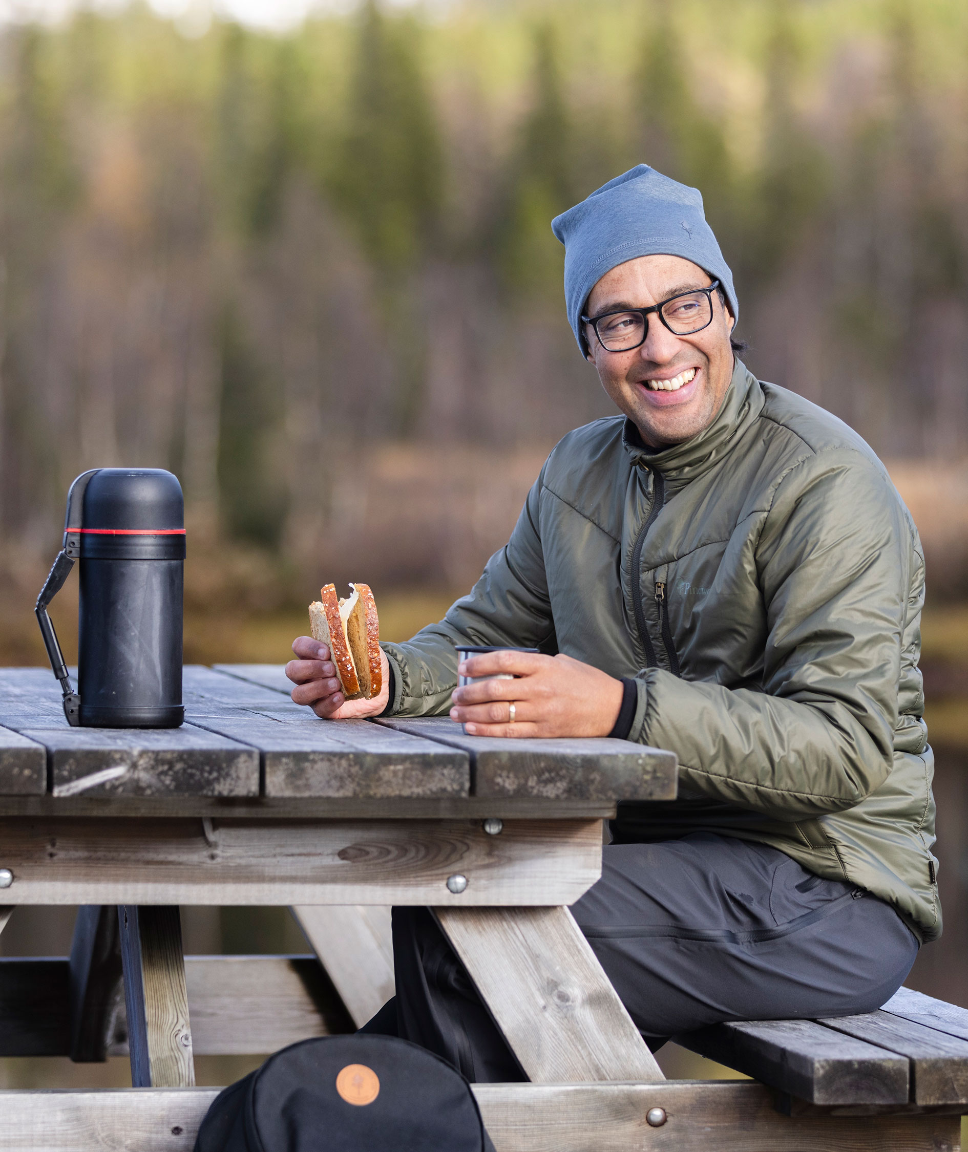 Pinewood&nbsp;Wool Insulation jakke, Moss green, large image number 8