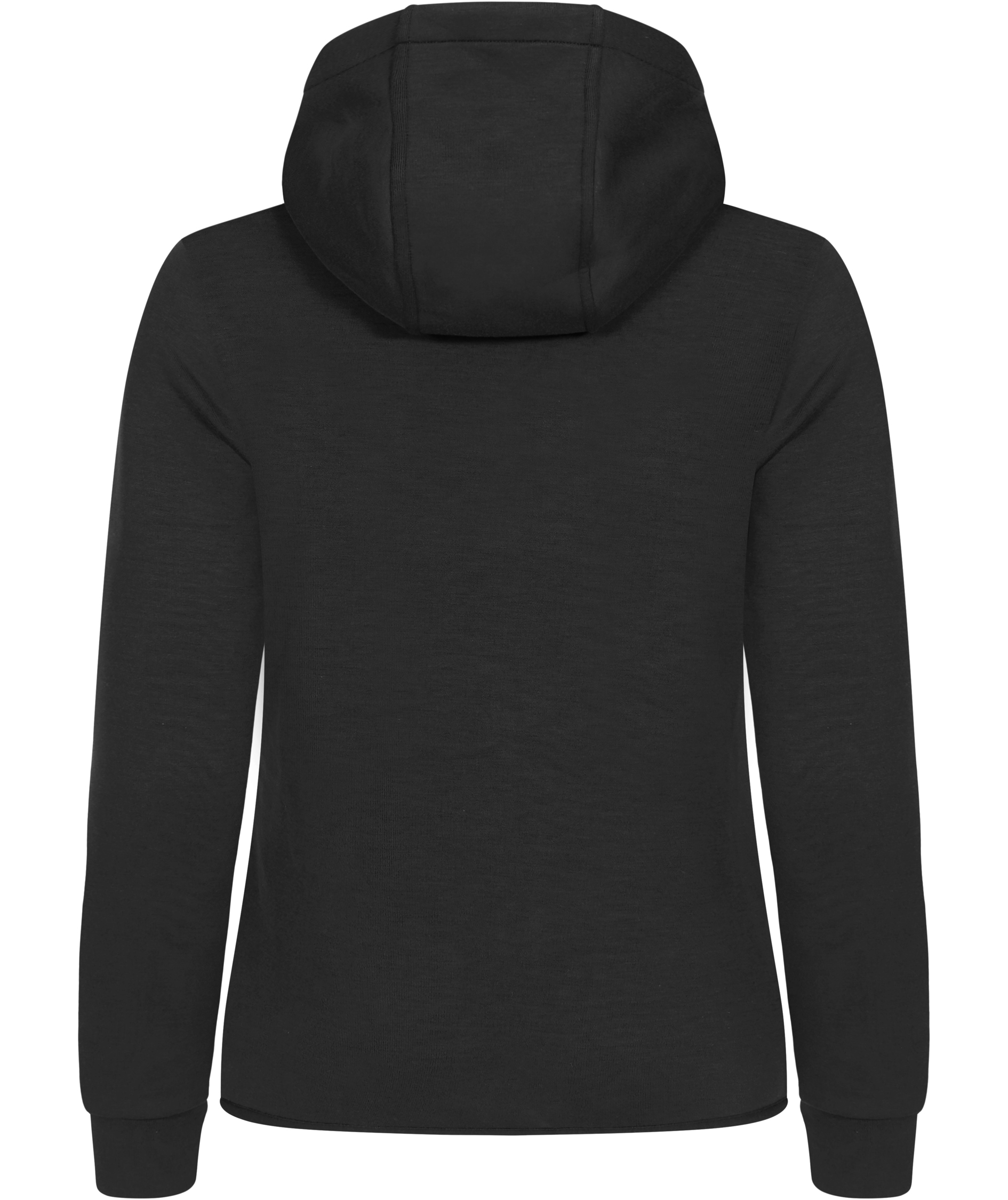 Clique Hayden women's hoodie with full zipper, Black