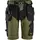 Snickers håndverkershorts FlexiWork 6904, Khaki Green/Black, Khaki Green/Black, swatch