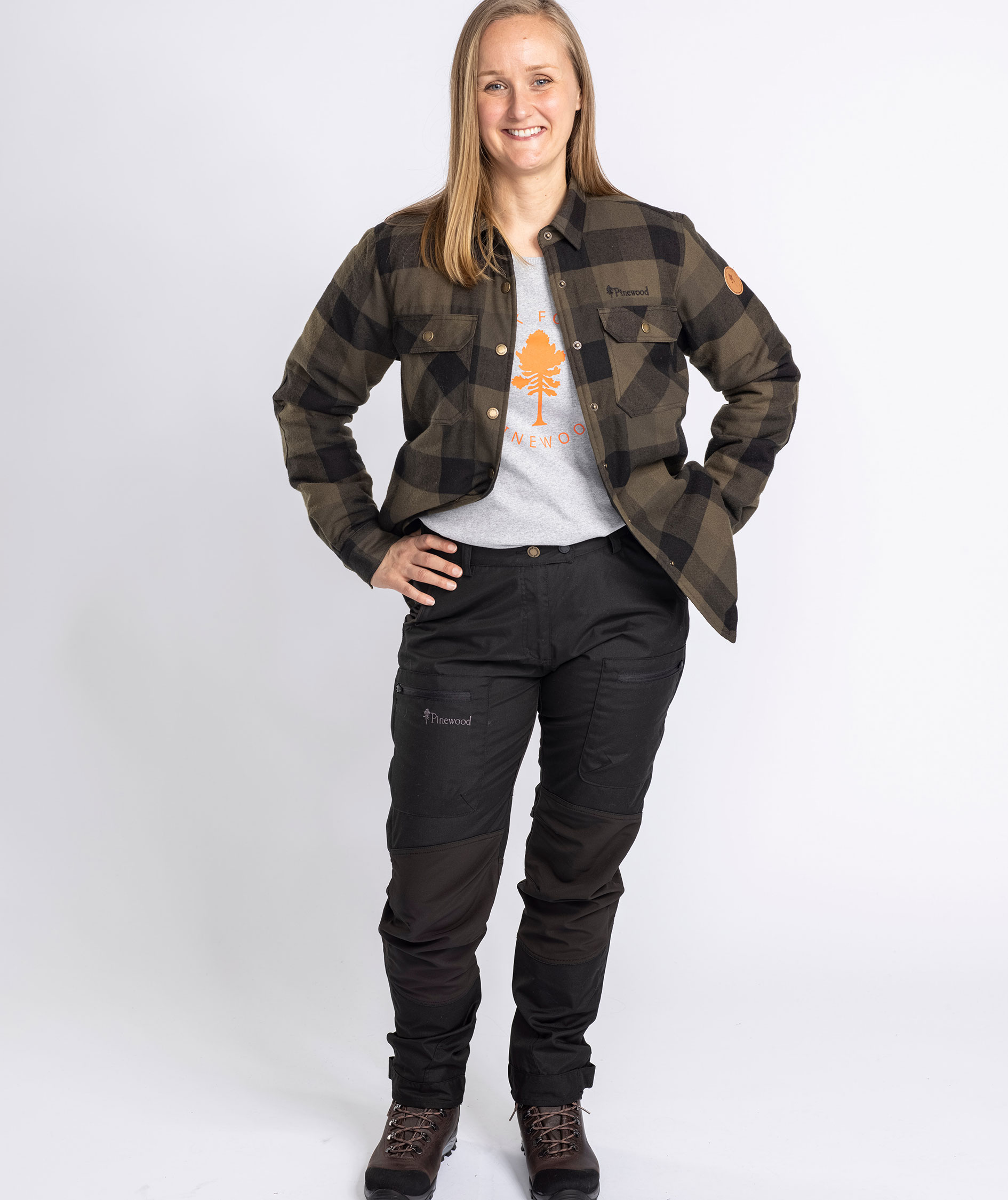 Pinewood Canada Classic 2.0 foret dame skjortejakke