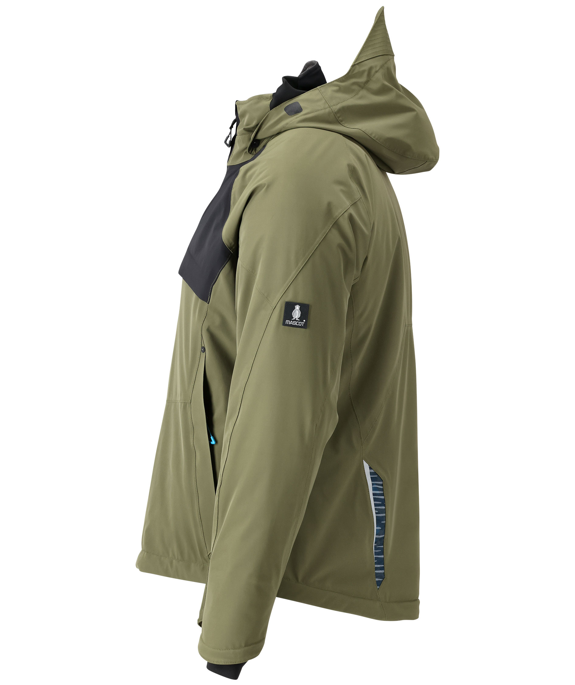 Mascot Advanced Climascot&reg; winter jacket full stretch, Moss/Black, large image number 3