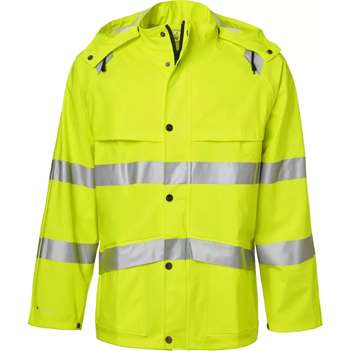 Top Swede rain jacket 9394, Hi-Vis Yellow, large image number 0