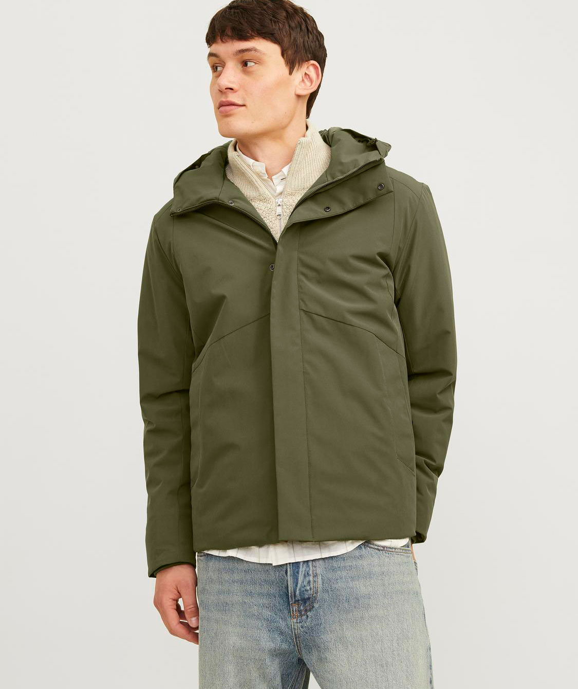 Jack & Jones JJEKEEN winter jacket, Grape leaf, large image number 6