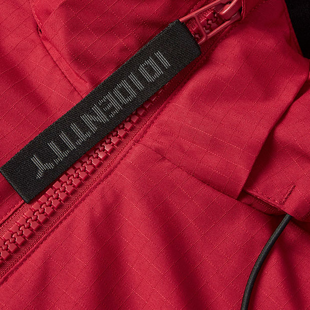 ID women's winter jacket, Red, large image number 3