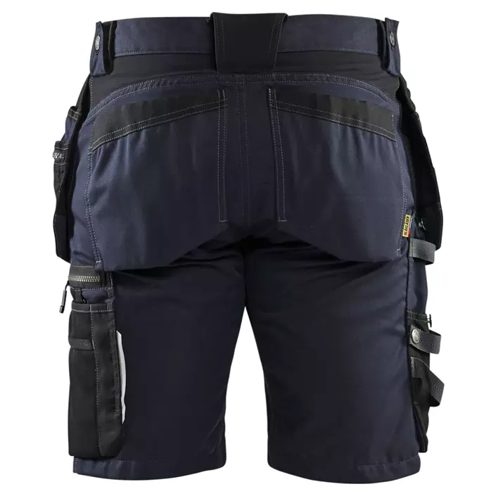 Blåkläder craftsman shorts, Marine Blue/Black, large image number 1