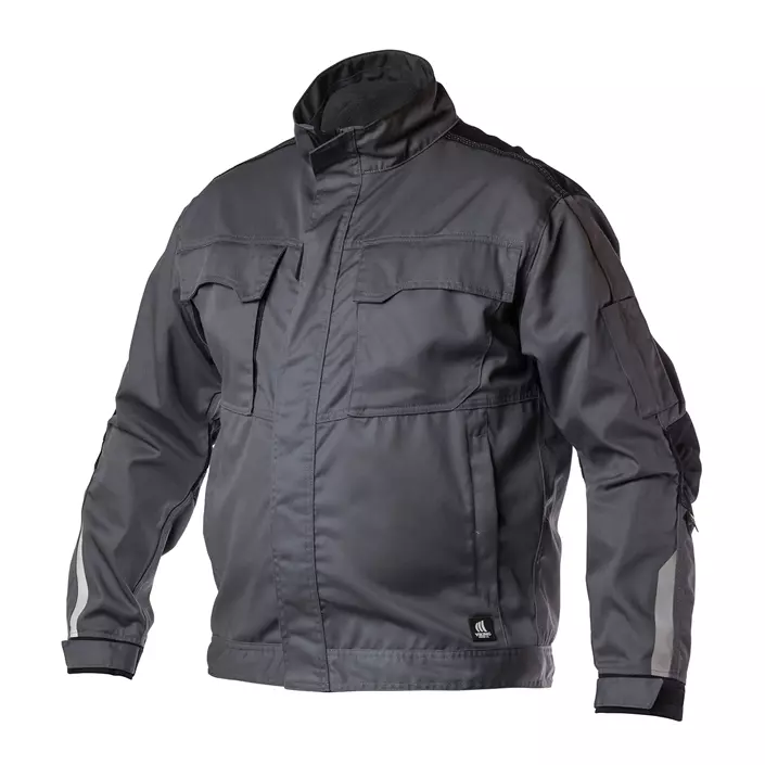 Viking Rubber Evobase work jacket, Dark Grey/Black, large image number 0