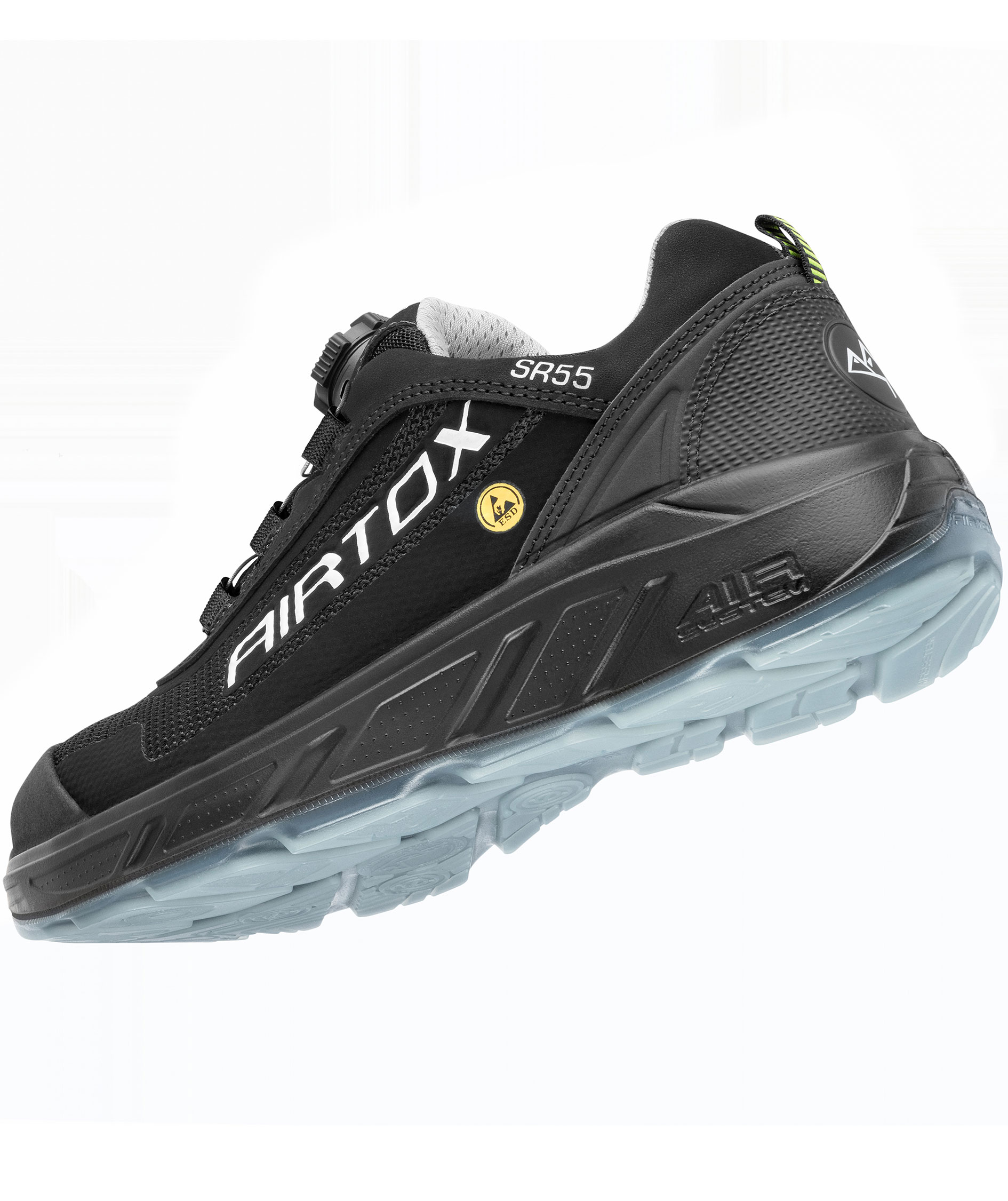 Airtox SR55 skyddsskor S1P, Svart, large image number 2