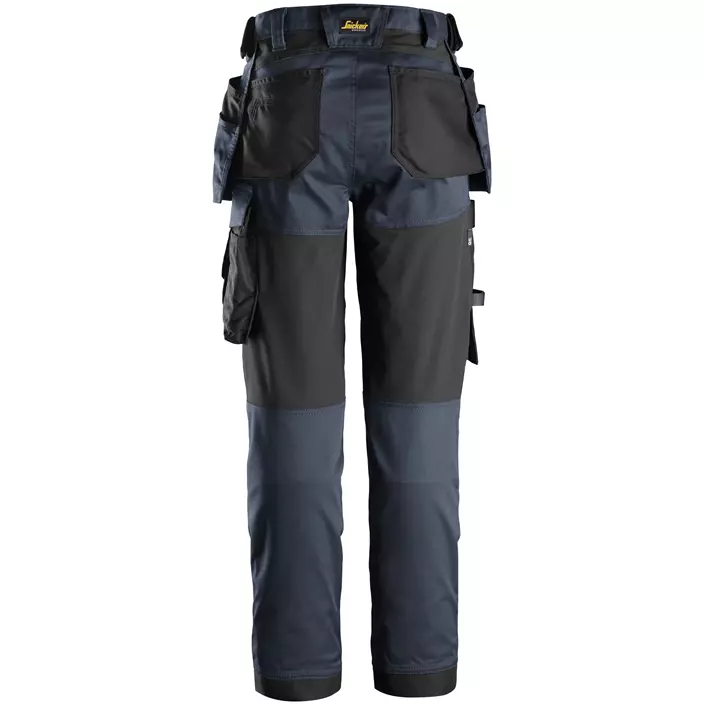 Snickers AllroundWork women's craftsman trousers 6247, Navy/Black, large image number 1