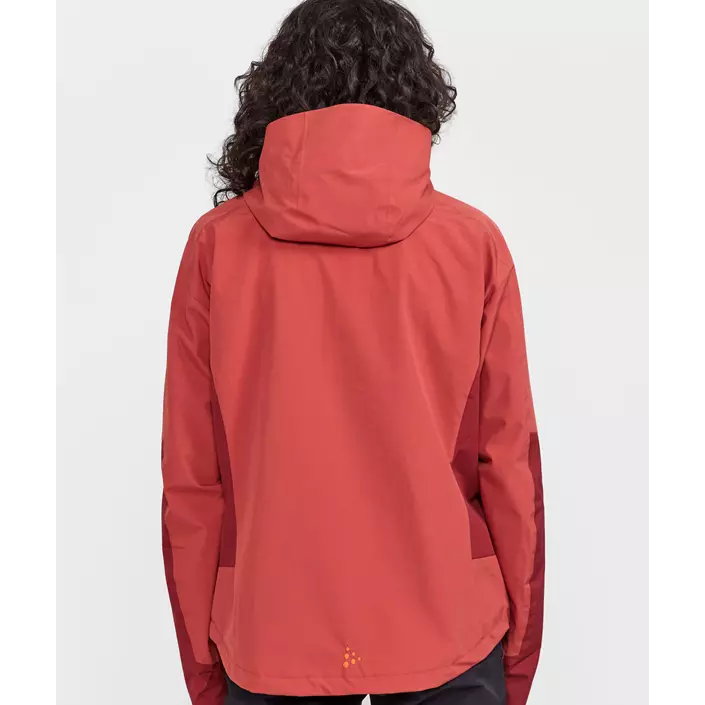 Craft Core Explore women's shell jacket, Rust, large image number 2