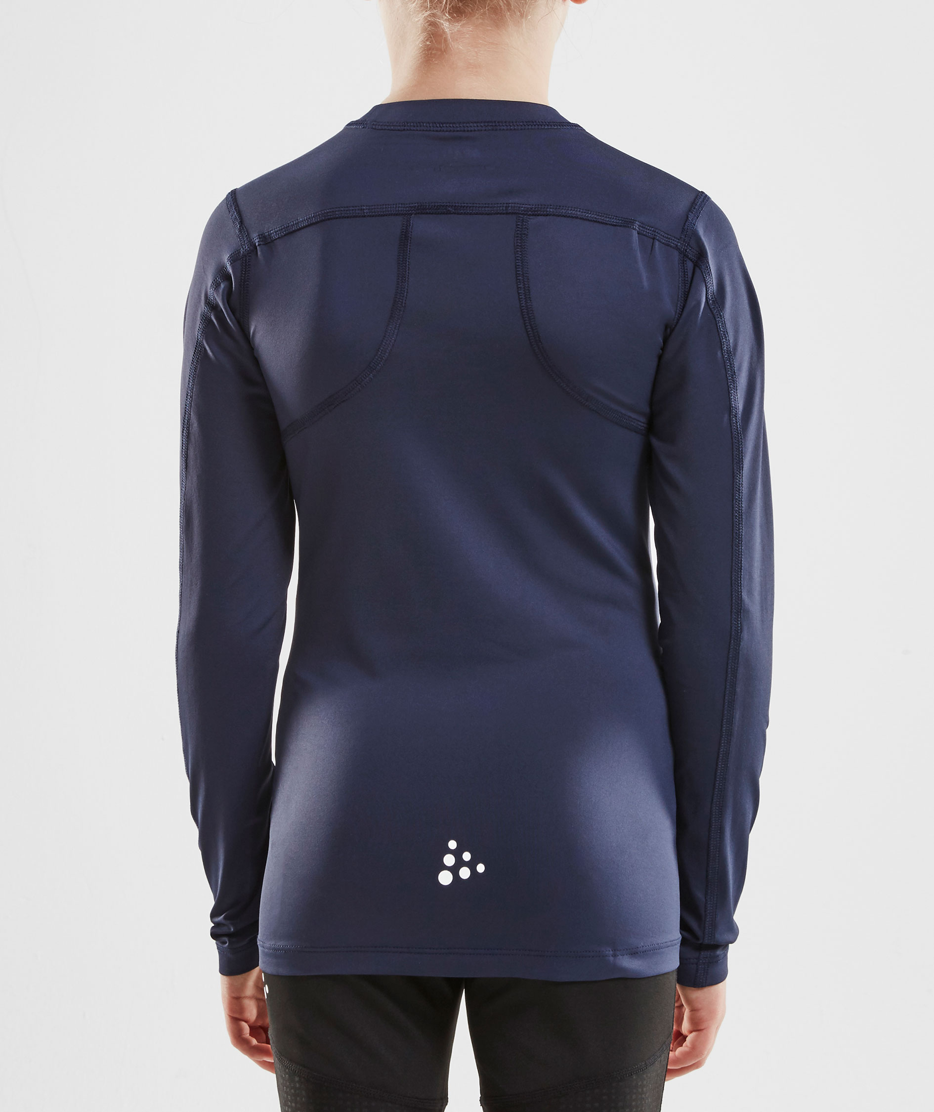 Craft Pro Control Compression long-sleeved T-shirt for kids, Navy, large image number 2