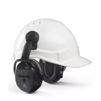 Hellberg Xstream LD høreværn med Bluetooth til hjelmmontering, Sort