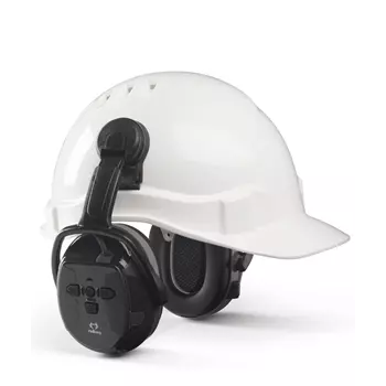 Hellberg Xstream LD hörselkåpor med Bluetooth till hjälmmontering, Svart