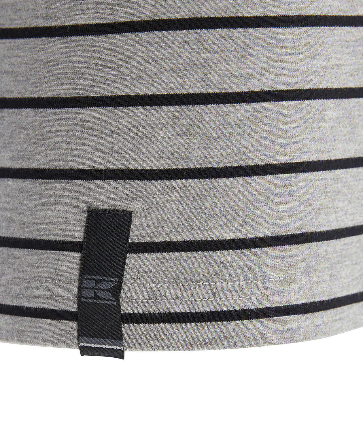 Kramp Technical long-sleeved T-shirt, Grey Melange/Black, large image number 2