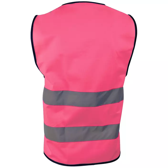 YOU Flen reflective safety vest, Safety pink, large image number 1