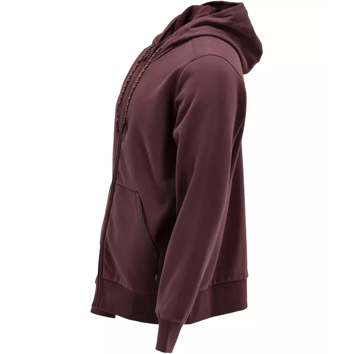 Mascot Customized hoodie with zipper, Bordeaux, large image number 3