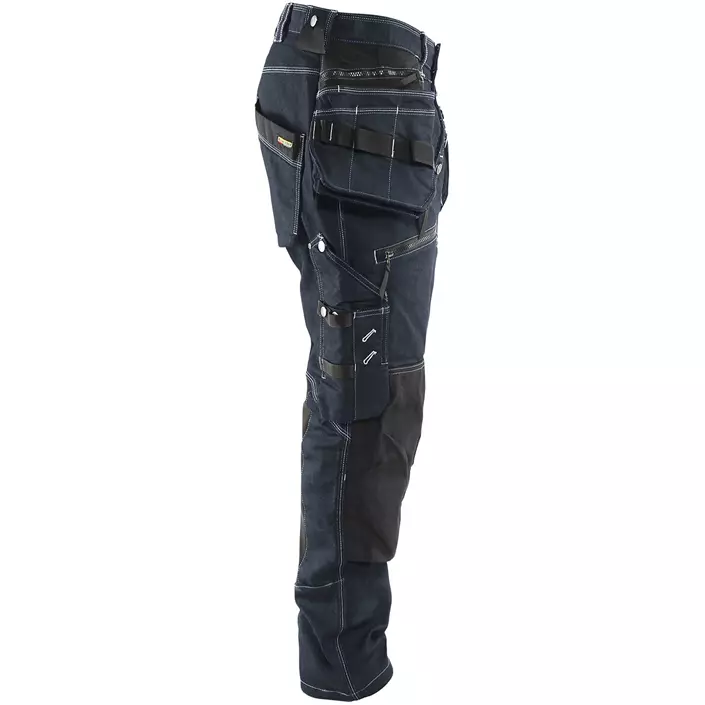 Blåkläder craftsman trousers X1999, Marine Blue/Black, large image number 4