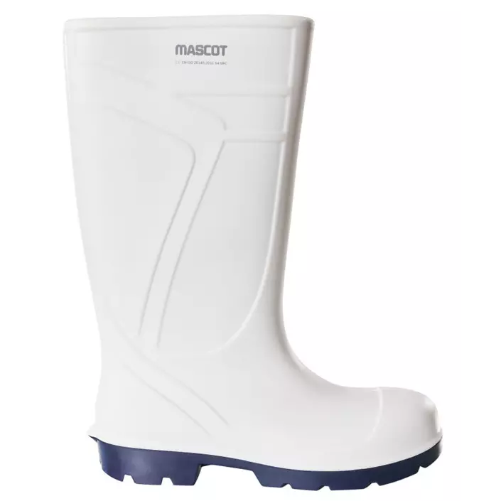 Mascot Cover PU safety rubber boots S4, White, large image number 1