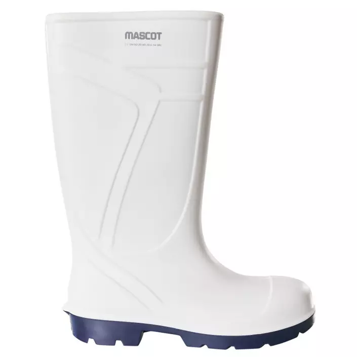 Mascot Cover PU safety rubber boots S4, White, large image number 1