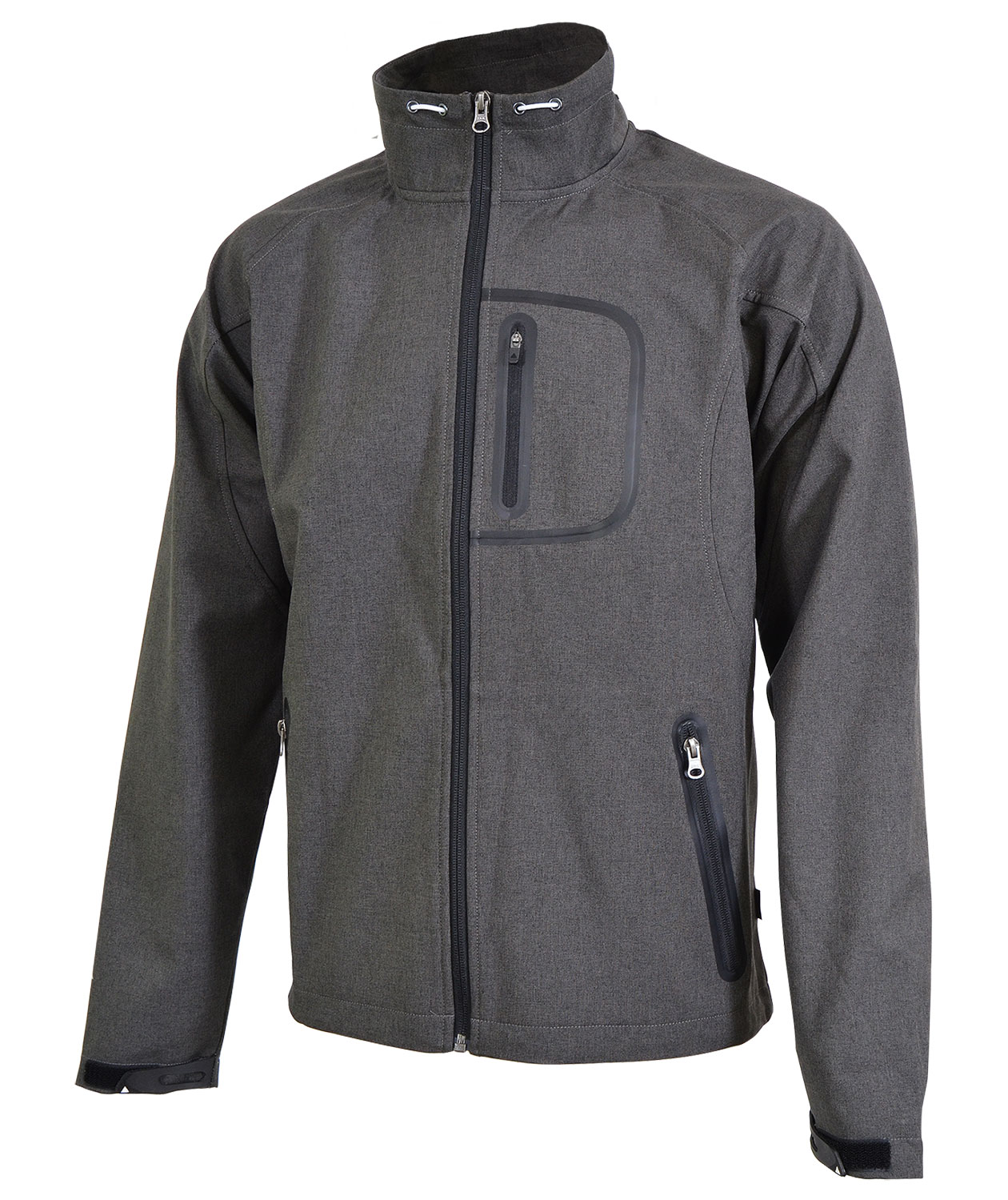 Pitch Stone softshell jacket, Anthracite, large image number 0