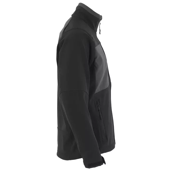 Mascot Young Lagos softshell jacket, Black/Dark Antracit, large image number 3