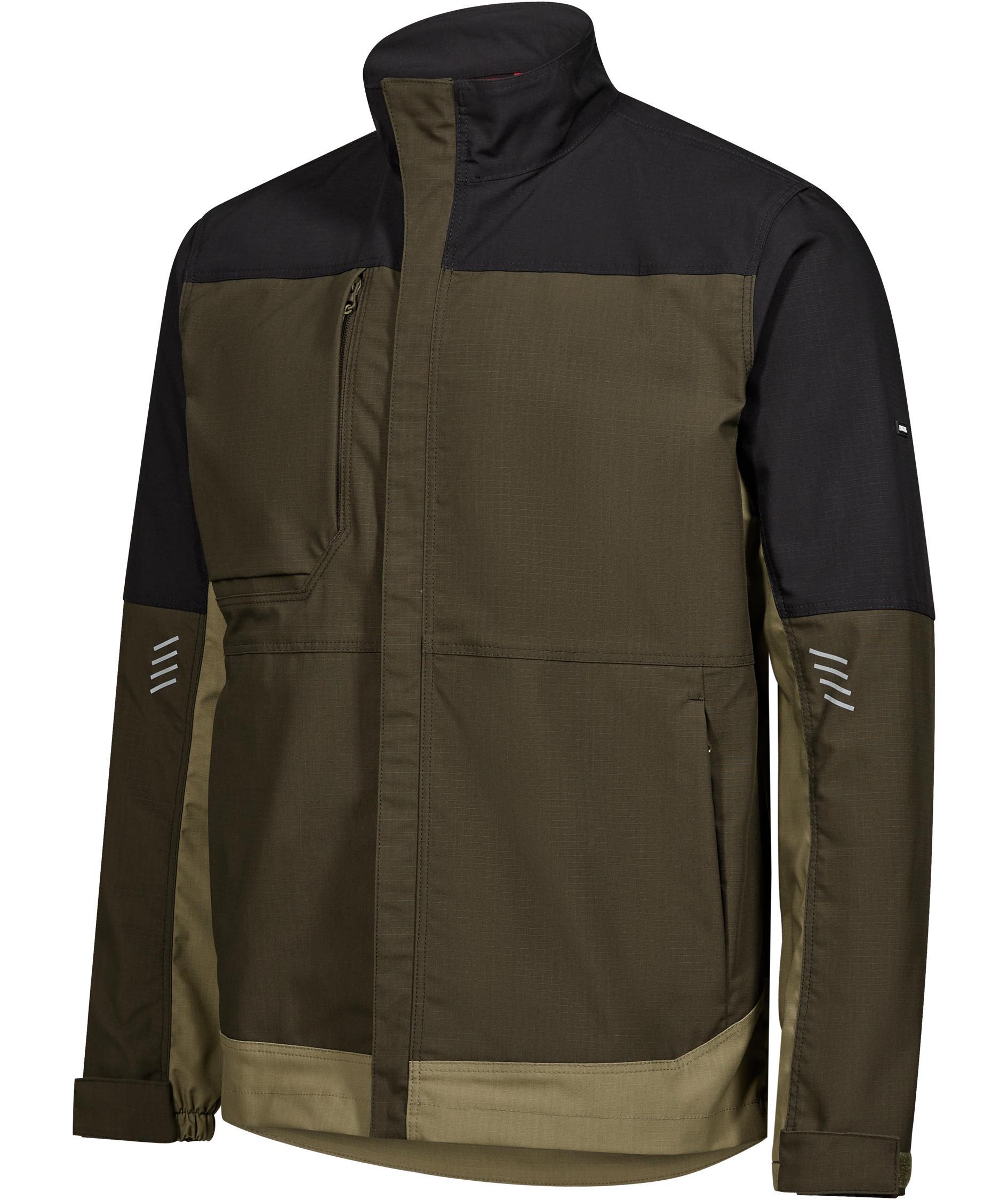 Engel Entire arbejdsjakke, Forest Green/Black, large image number 5