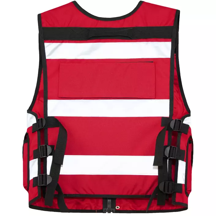 Korntex Tactical arbetsväst, Red, large image number 1