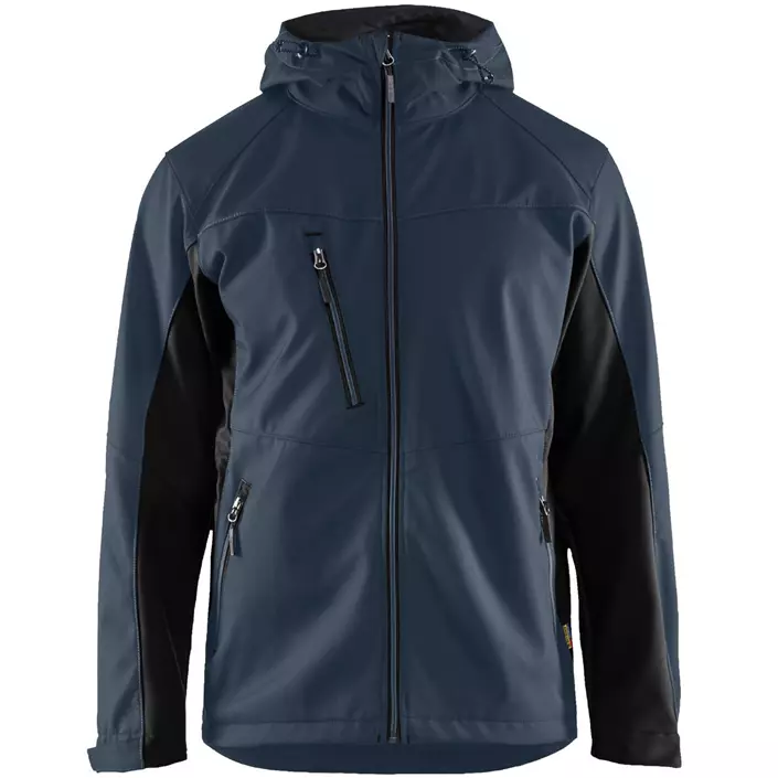 Blåkläder Unite softshell jacket, Dark Marine/Black, large image number 0