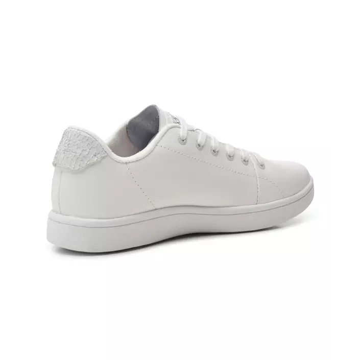 Woden Jane Leather III dame sneakers, Hvid, large image number 3
