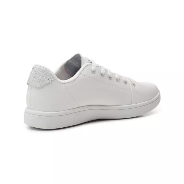 Woden Jane Leather III dame sneakers, Hvit, large image number 3