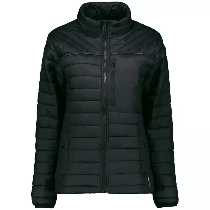 Pitch Stone Active-Pro Zip-in vatteret damejakke, Black, large image number 0