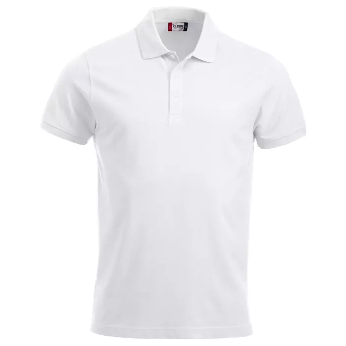 Clique Classic Lincoln polo t-shirt, Hvid, large image number 0