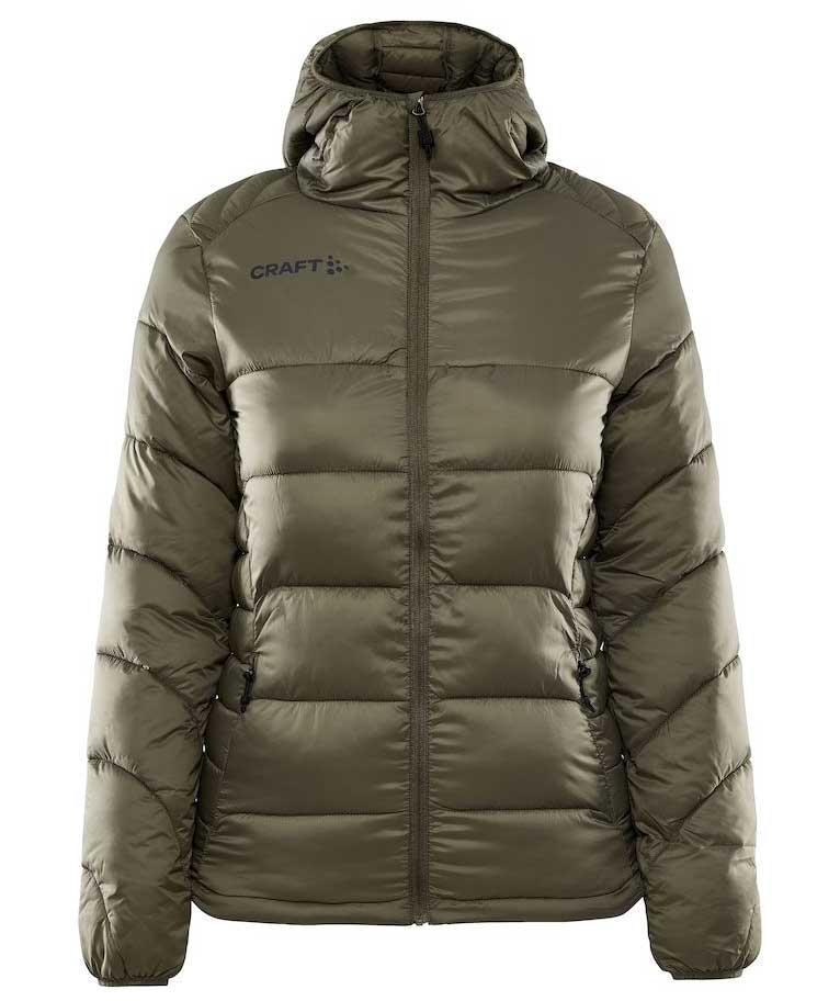 Craft Core Explore quiltet damejakke, Armygr&oslash;n, Armygr&oslash;n, swatch