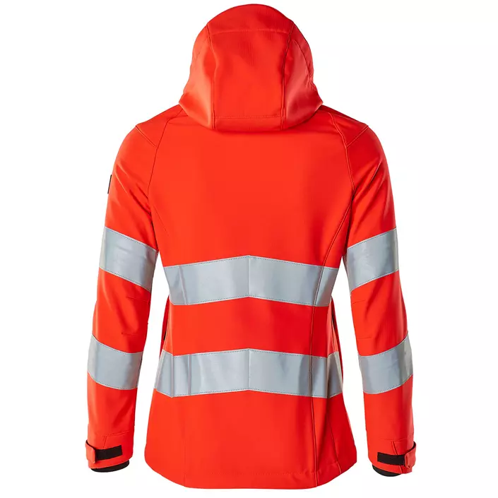 Mascot Safe Supreme Damen Softshelljacke, Hi-Vis Rot, large image number 3