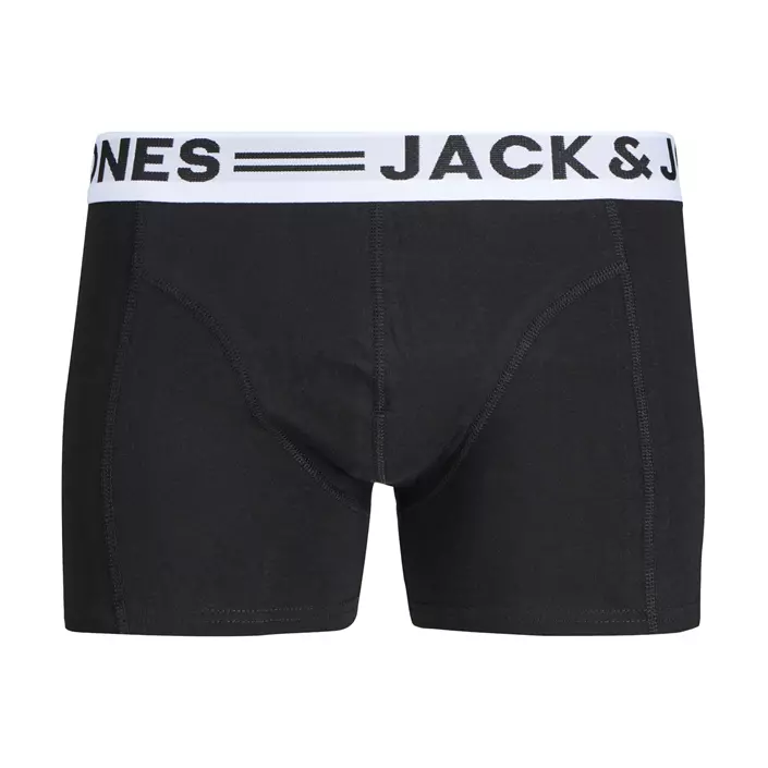 Jack & Jones Sense 3-pak boxershorts, Dark Grey Melange/Ocean Cavern/Black, large image number 3