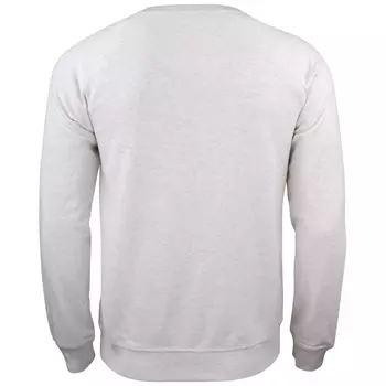 Clique Premium OC Sweatshirt, Hellgrau meliert