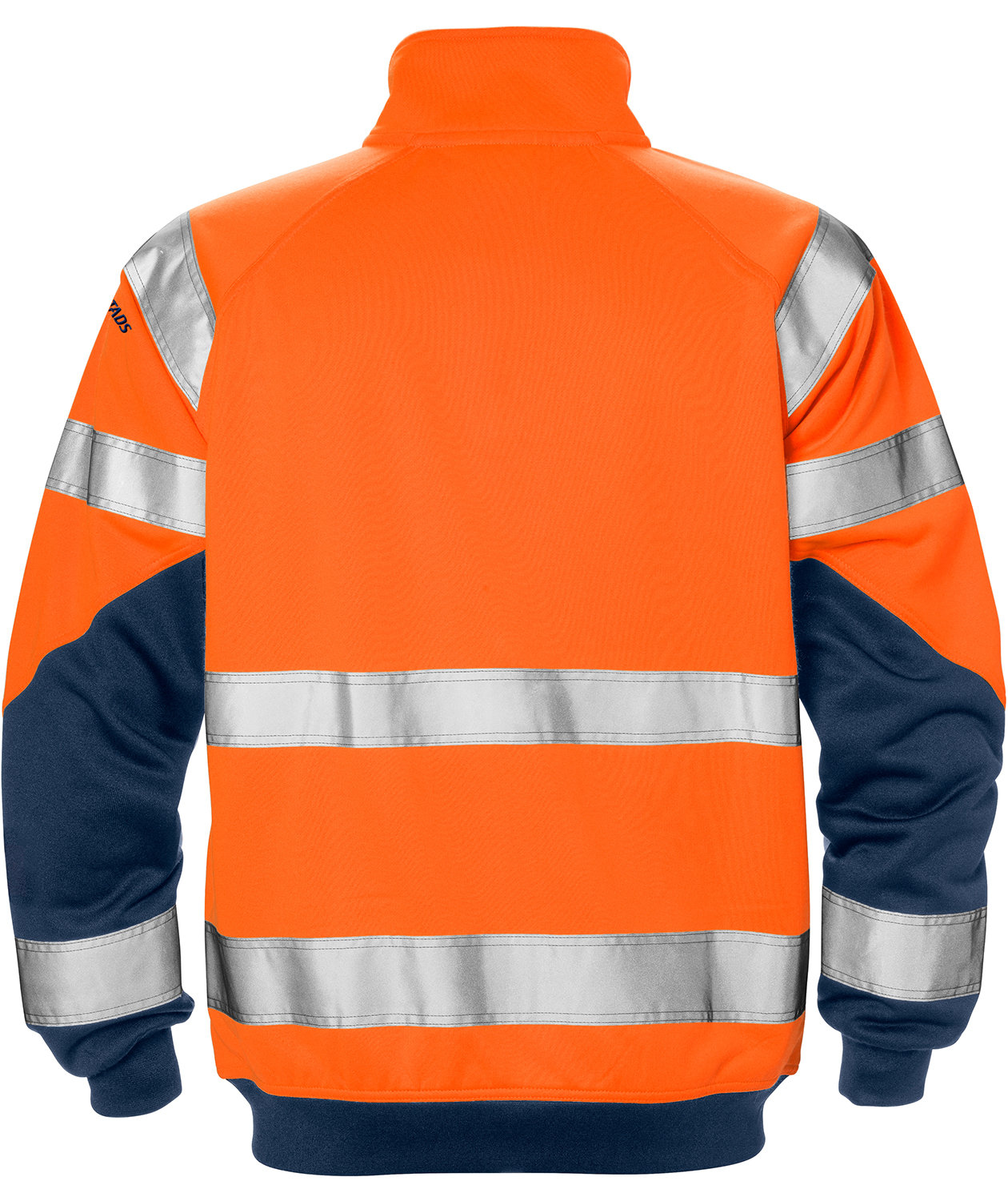 Fristads cardigan, Hi-vis Orange/Marine, large image number 1