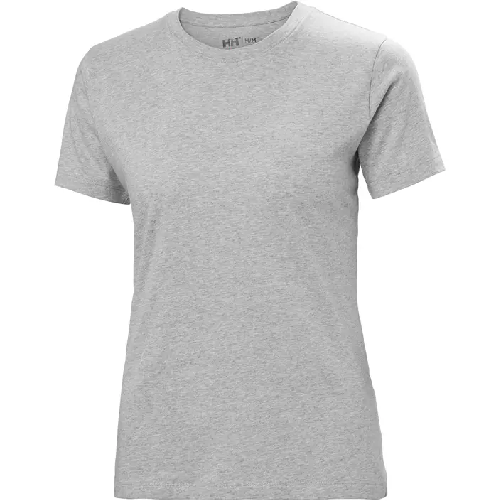 Helly Hansen Classic dame T-shirt, Grey melange , large image number 0