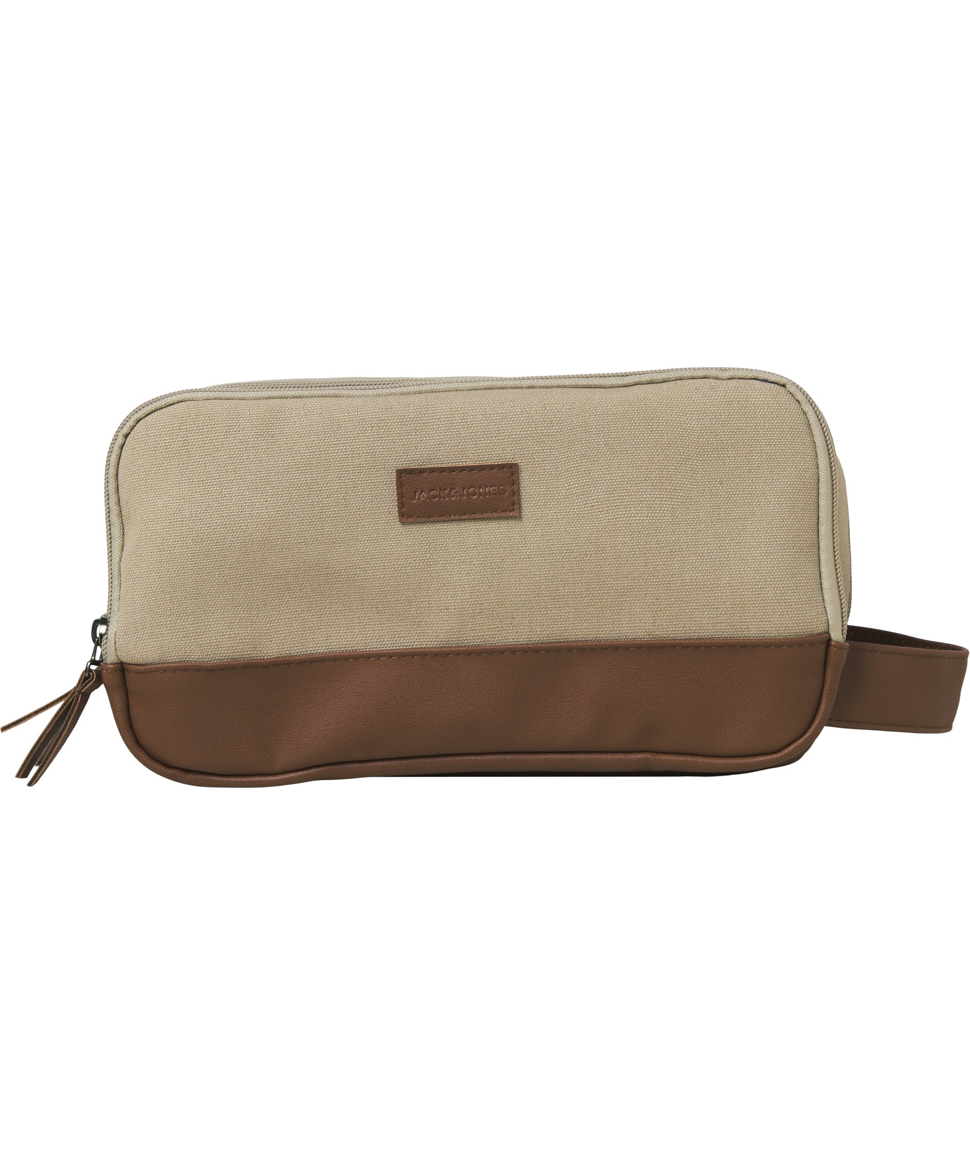 Jack & Jones JACPASCAL toiletry bag 3,7L, Beige