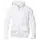 Clique Basic Hoody hoodie with full zipper, White, White, swatch