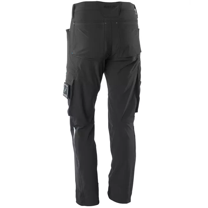 Mascot Advanced service trousers full stretch, Black, large image number 2