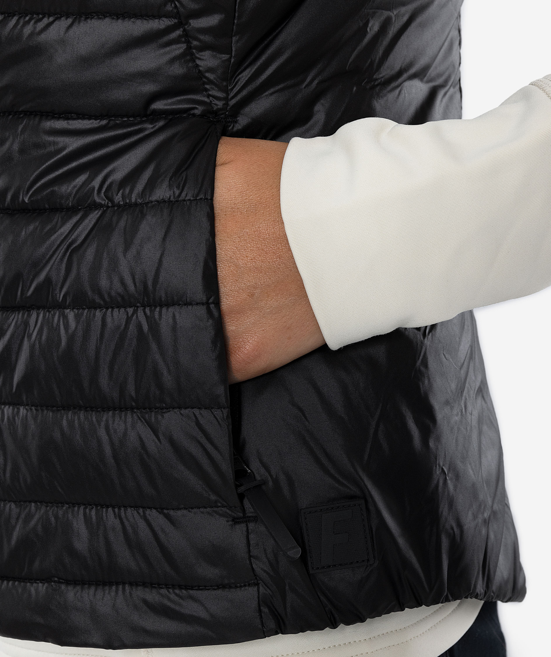 Fristads OXYGEN PRIMALOFT&reg; Damen Weste, Schwarz, large image number 3