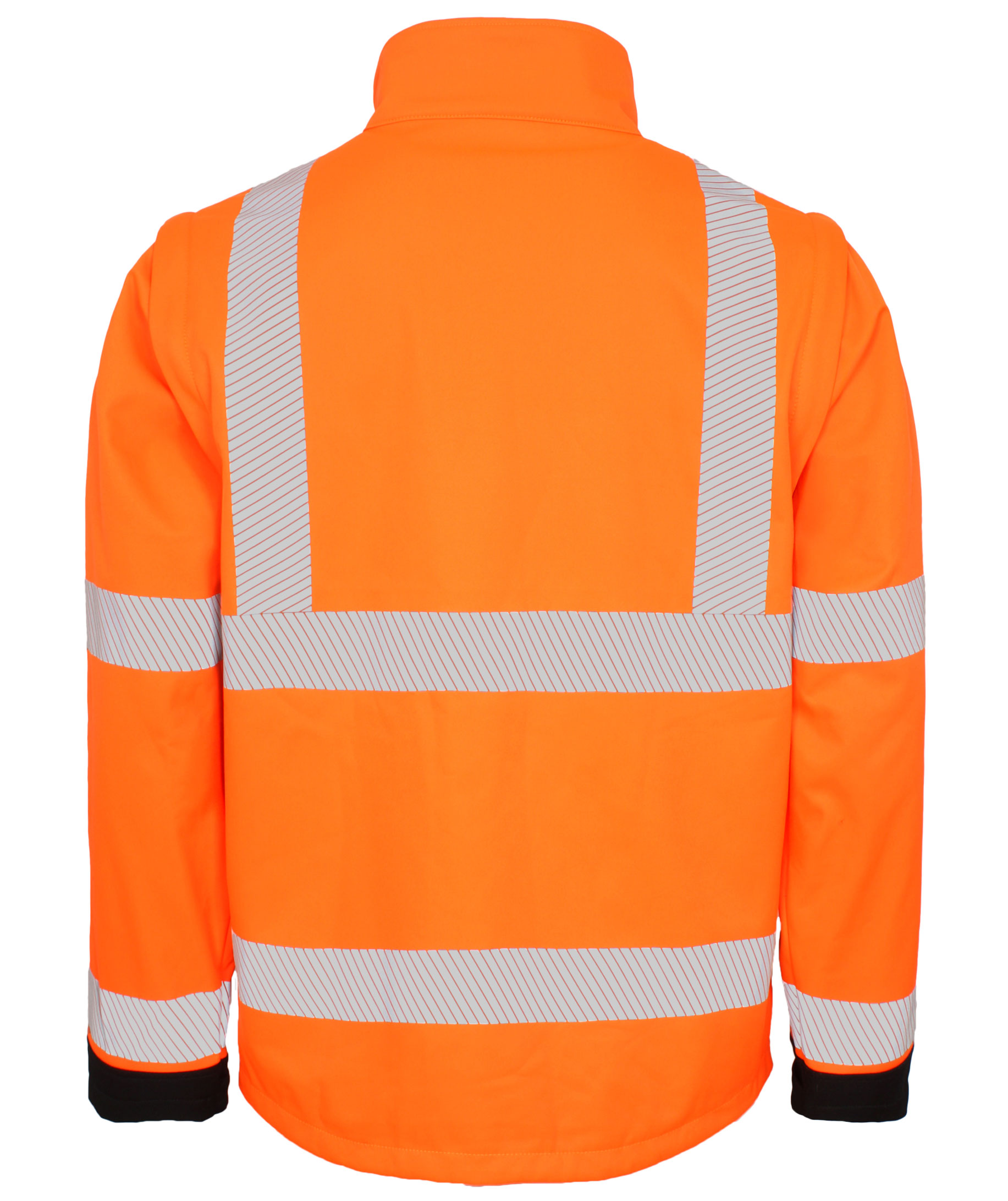 Lyngs&oslash;e 2-in-1 softshell jacket, Hi-Vis Orange/Black, large image number 2
