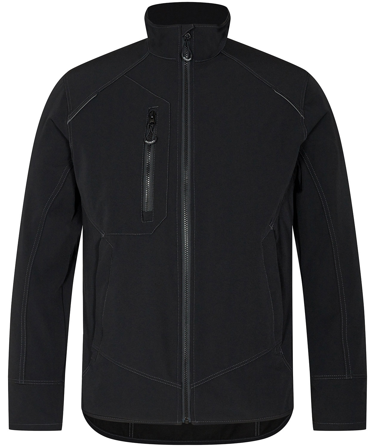 Engel X-treme work jacket full stretch, Black, large image number 0
